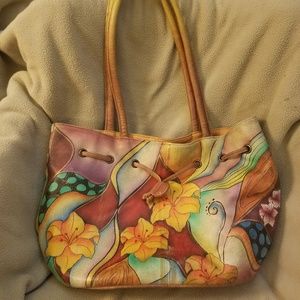 Anuschka Flowers bag